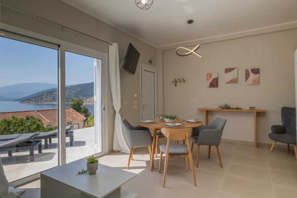 Maritina'S Apartments Amazing Sea View Agia Efimia Exterior foto