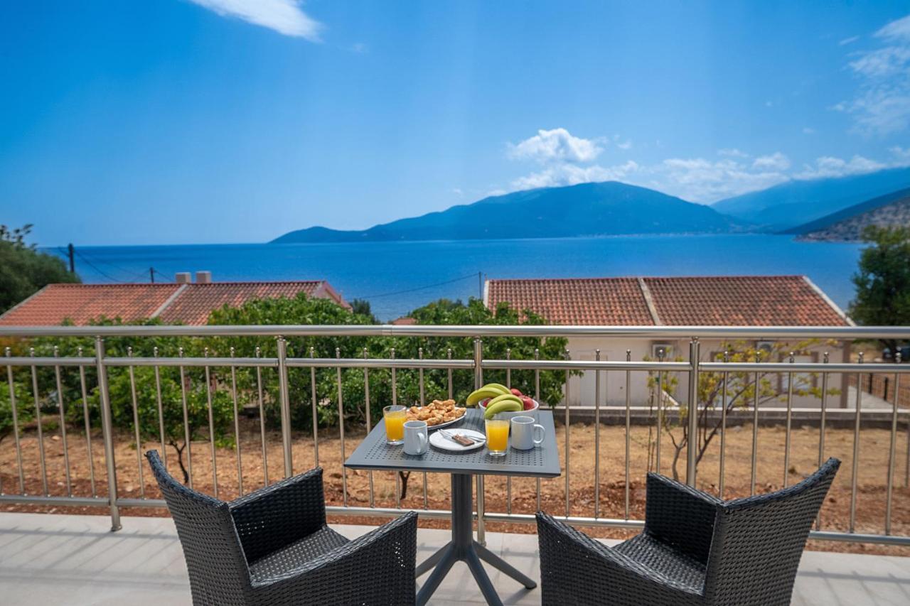 Maritina'S Apartments Amazing Sea View Agia Efimia Exterior foto