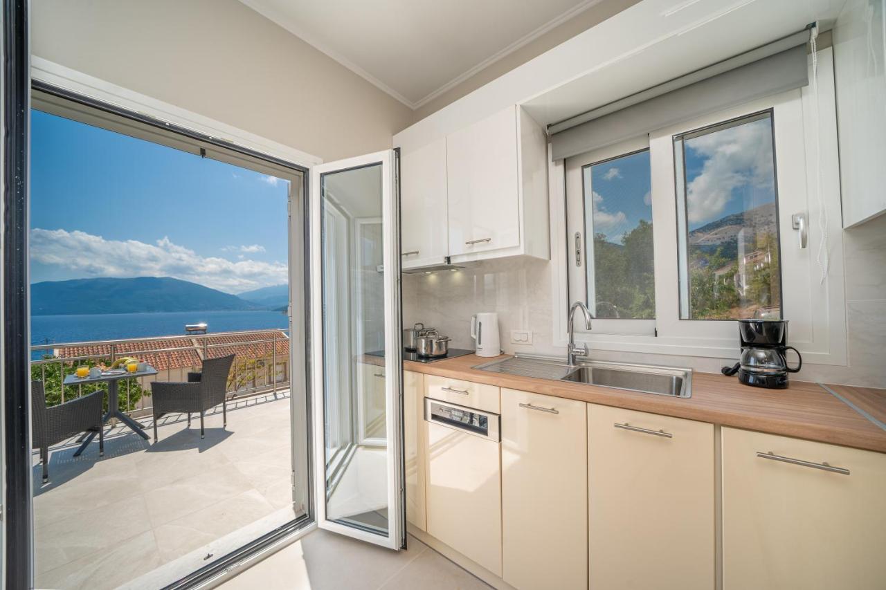 Maritina'S Apartments Amazing Sea View Agia Efimia Exterior foto