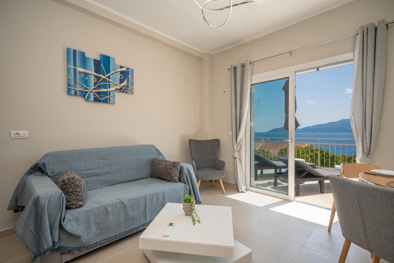 Maritina'S Apartments Amazing Sea View Agia Efimia Exterior foto