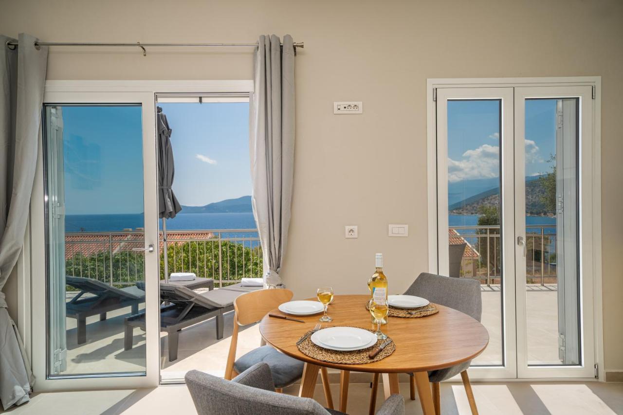 Maritina'S Apartments Amazing Sea View Agia Efimia Exterior foto