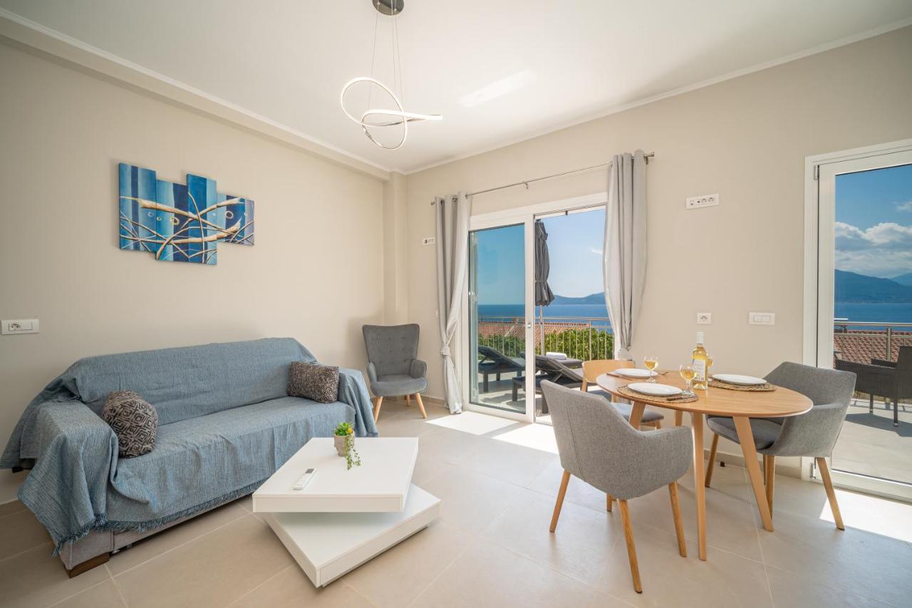 Maritina'S Apartments Amazing Sea View Agia Efimia Exterior foto