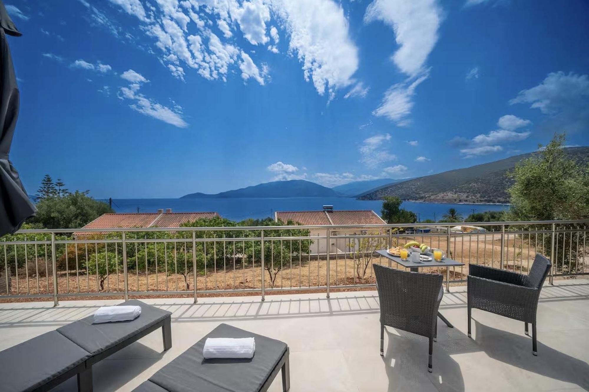 Maritina'S Apartments Amazing Sea View Agia Efimia Exterior foto